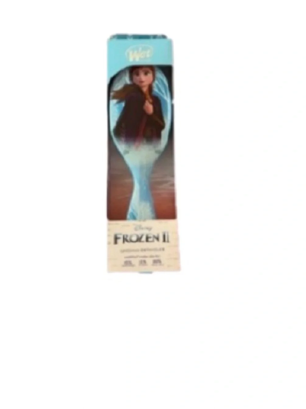 Disney Frozen II Anna Graphic Wet brush Detangling Hairbrush - Light Blue in Box